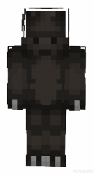 Protogen minecraft skin displayed in 360!